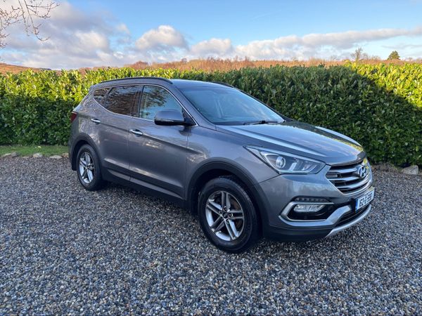 Hyundai Santa Fe SUV, Diesel, 2016, Silver