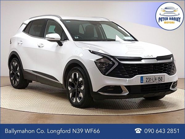 Kia Sportage SUV, Petrol Plug-in Hybrid, 2023, White