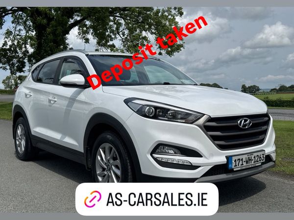 Hyundai Tucson SUV, Diesel, 2017, White
