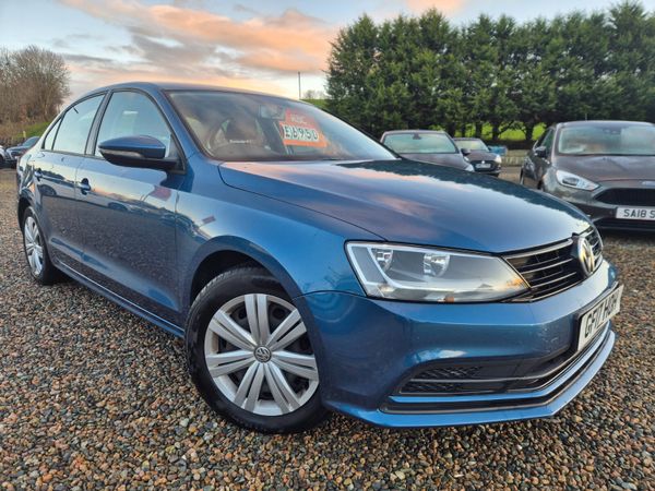 Volkswagen Jetta Saloon, Diesel, 2017, Blue