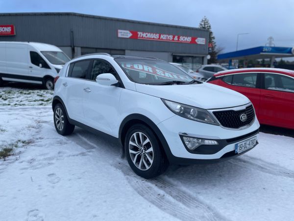 Kia Sportage SUV, Diesel, 2015, White