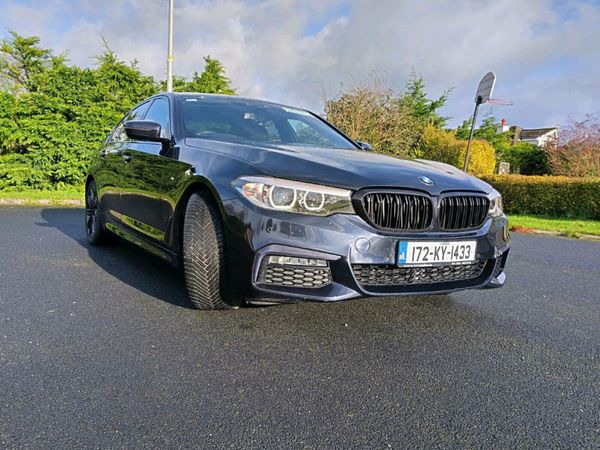 BMW 5-Series Saloon, Diesel, 2017, Black