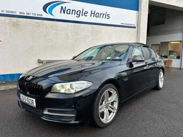 BMW 5-Series Saloon, Diesel, 2015, Black