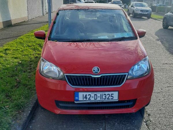 Skoda Citigo Hatchback, Petrol, 2014, Red