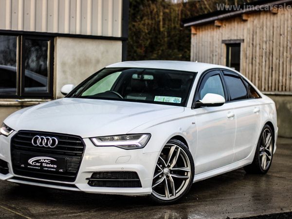 Audi A6 Saloon, Diesel, 2015, White