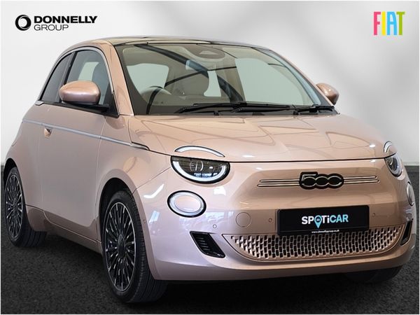 Fiat 500 Hatchback, Electric, 2024, Gold