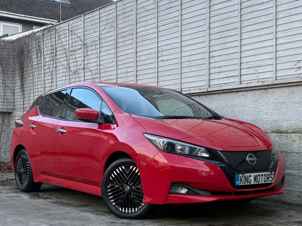 Nissan Leaf Hatchback, Electric, 2022, Red