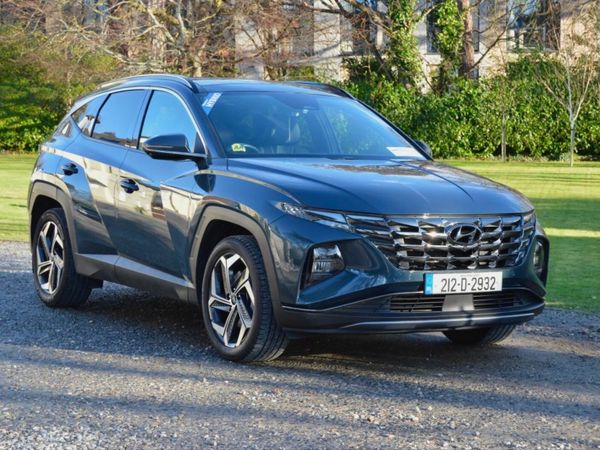 Hyundai Tucson SUV, Petrol Hybrid, 2021, Blue