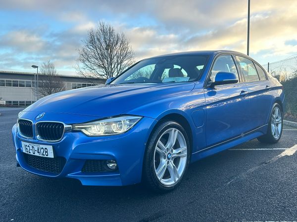 BMW 3-Series Saloon, Petrol Plug-in Hybrid, 2016, Blue