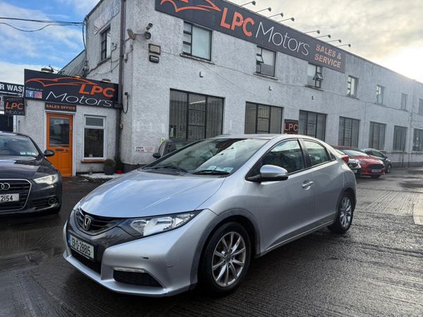 Honda Civic Hatchback, Petrol, 2013, Silver