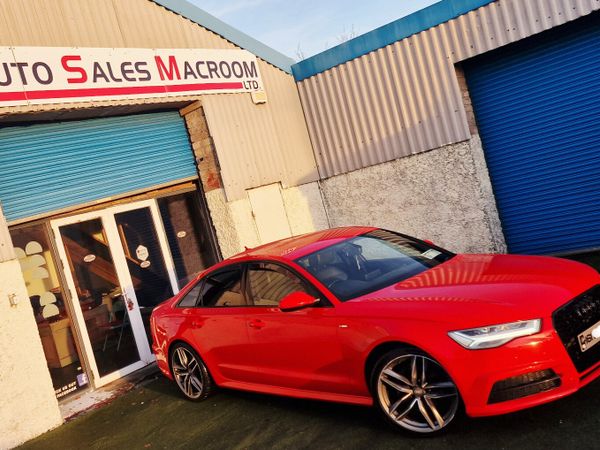 Audi A6 Saloon, Diesel, 2016, Red