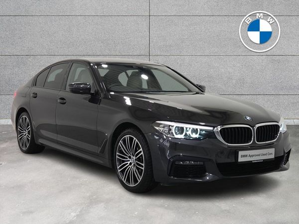 BMW 5-Series Saloon, Petrol Plug-in Hybrid, 2020, Grey