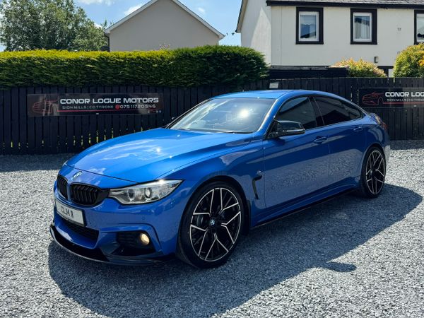 BMW 4-Series Hatchback, Diesel, 2017, Blue
