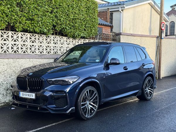 BMW X5 SUV, Petrol Plug-in Hybrid, 2022, Blue