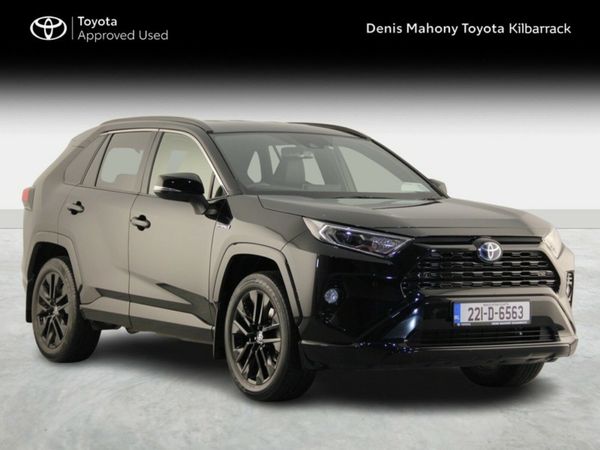 Toyota RAV4 SUV, Petrol Hybrid, 2022, Black
