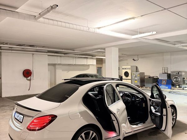 Mercedes-Benz C-Class Saloon, Petrol Plug-in Hybrid, 2017, White