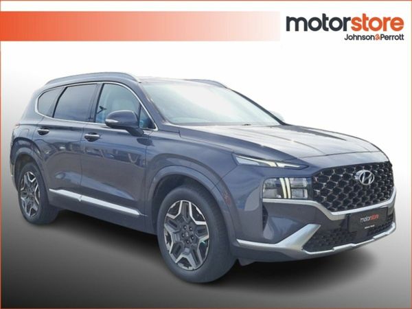Hyundai Santa Fe SUV, Petrol Plug-in Hybrid, 2022, Blue