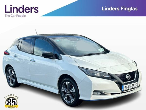 Nissan Leaf Hatchback, Electric, 2021, White