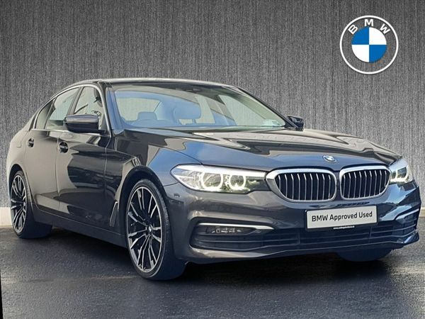 BMW 5-Series Saloon, Diesel, 2019, Brown