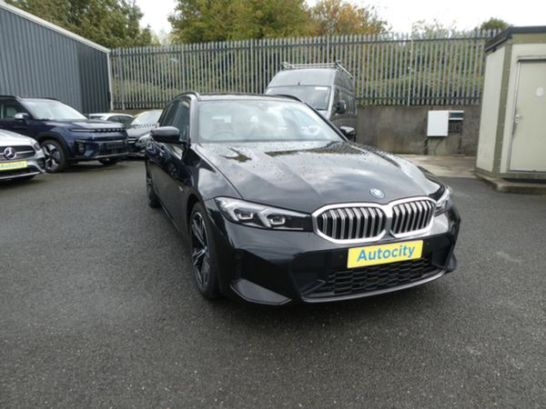 BMW 3-Series Estate, Petrol Plug-in Hybrid, 2023, Black