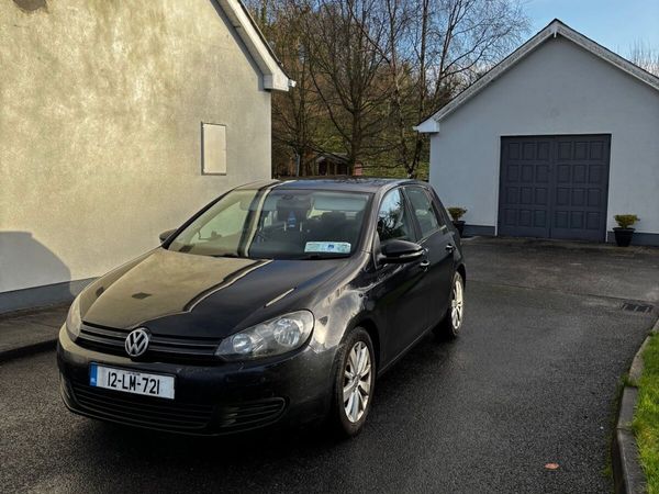 Volkswagen Golf Hatchback, Diesel, 2012, Black
