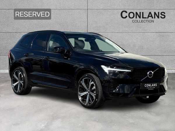 Volvo XC60 SUV, Petrol Plug-in Hybrid, 2024, Black