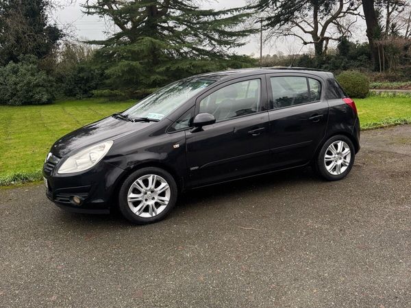 Opel Corsa Hatchback, Petrol, 2007, Black