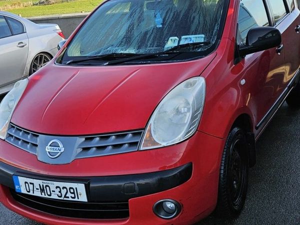 Nissan Note MPV, Petrol, 2007, Red