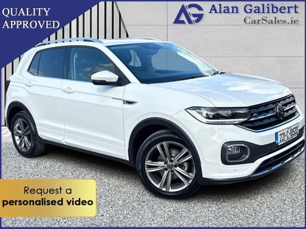 Volkswagen T-Cross Estate, Petrol, 2022, White
