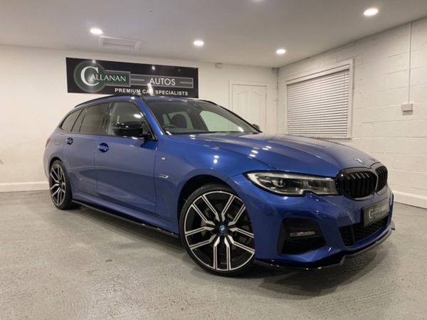 BMW 3-Series Estate, Petrol Plug-in Hybrid, 2022, Blue