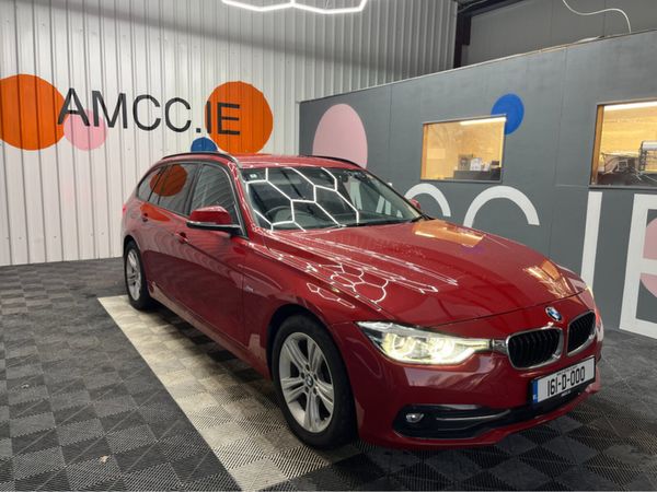 BMW 3-Series Estate, Diesel, 2016, Red