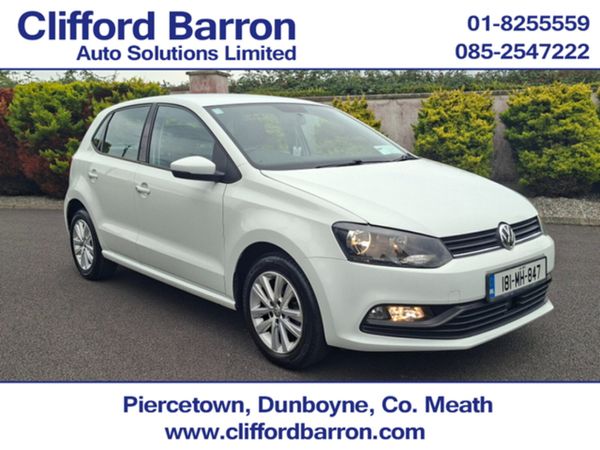 Volkswagen Polo Hatchback, Petrol, 2018, White