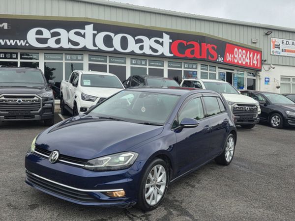 Volkswagen Golf Hatchback, Petrol, 2018, Blue