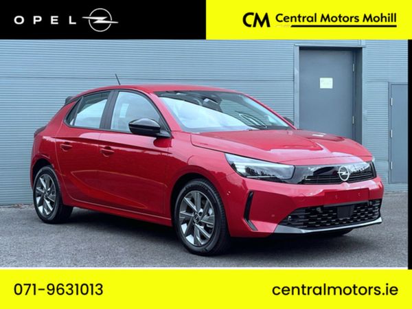 Opel Corsa Hatchback, Petrol Hybrid, 2026, Red
