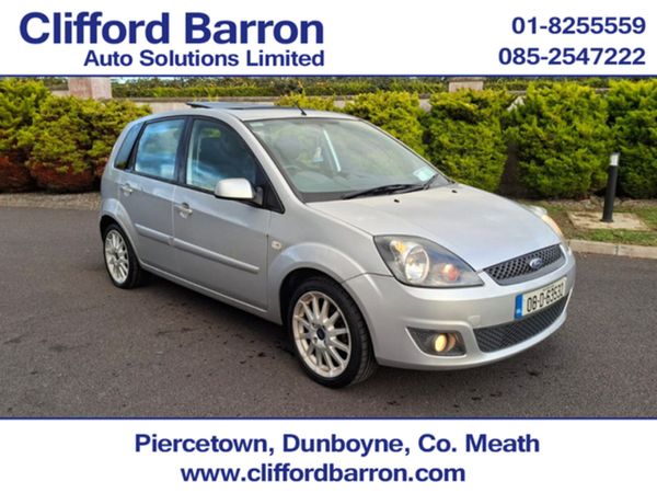 Ford Fiesta Hatchback, Petrol, 2008, Silver