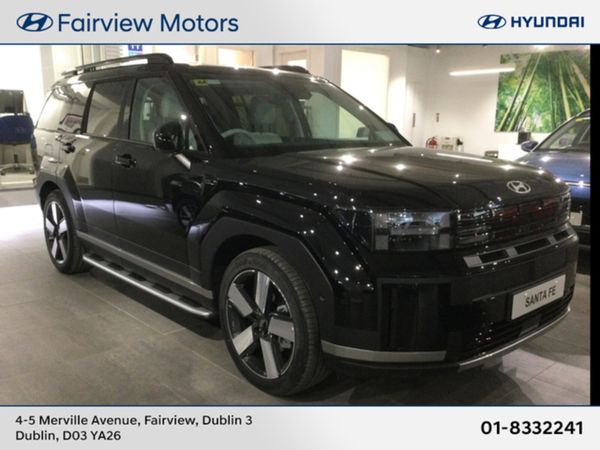 Hyundai Santa Fe SUV, Petrol Plug-in Hybrid, 2026, Black