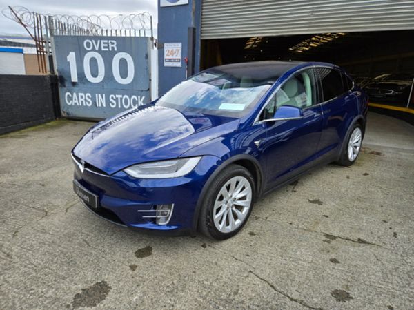 Tesla Model X MPV, Electric, 2019, Blue