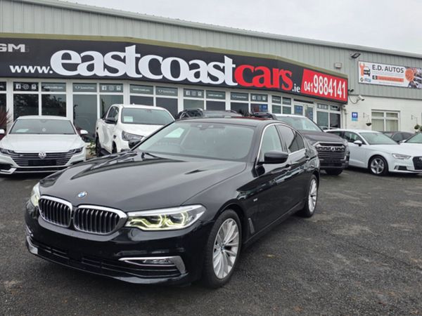 BMW 5-Series Saloon, Diesel, 2017, Black