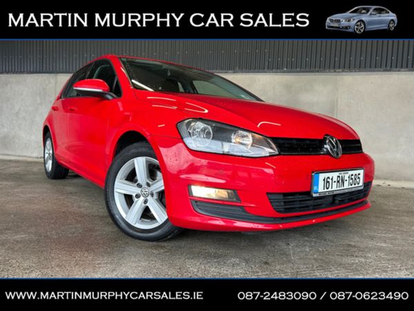 Volkswagen Golf Hatchback, Diesel, 2016, Red