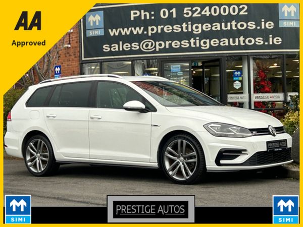 Volkswagen Golf Estate, Petrol, 2018, White
