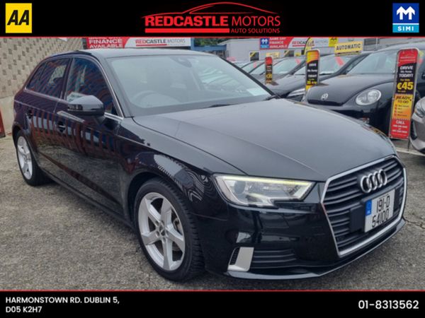 Audi A3 Hatchback, Petrol, 2019, Black