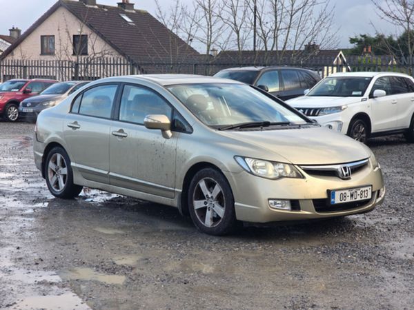 Honda Civic Saloon, Petrol, 2008, Beige