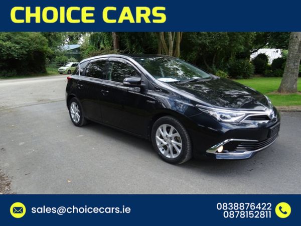 Toyota Auris Hatchback, Petrol Hybrid, 2016, Black