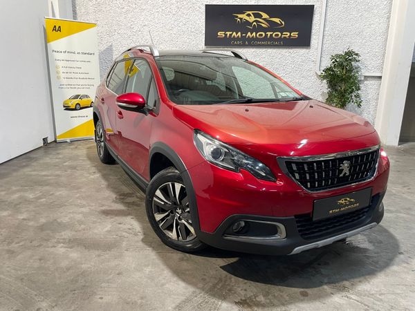 Peugeot 2008 Estate, Petrol, 2017, Red
