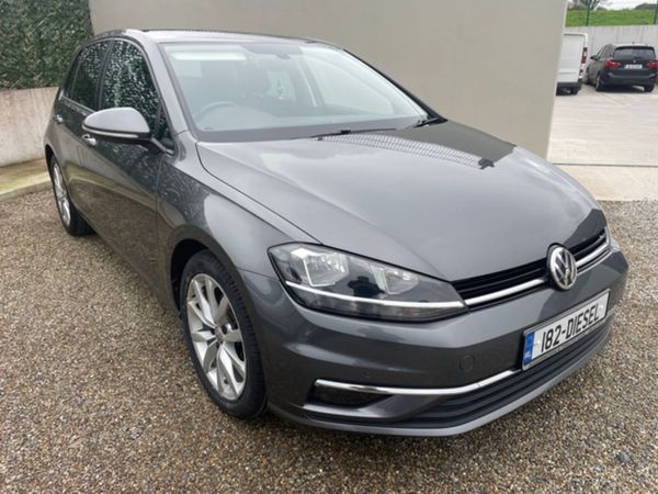 Volkswagen Golf Hatchback, Diesel, 2018, Grey
