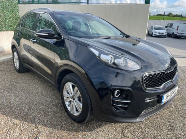 Kia Sportage Estate, Diesel, 2018, Black