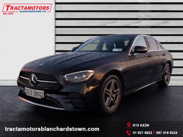 Mercedes-Benz E-Class Saloon, Diesel Hybrid, 2023, Black