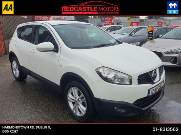 Nissan Qashqai Hatchback, Diesel, 2012, White