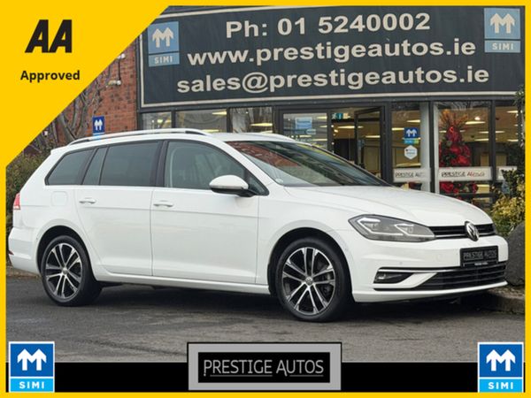 Volkswagen Golf Estate, Diesel, 2020, White