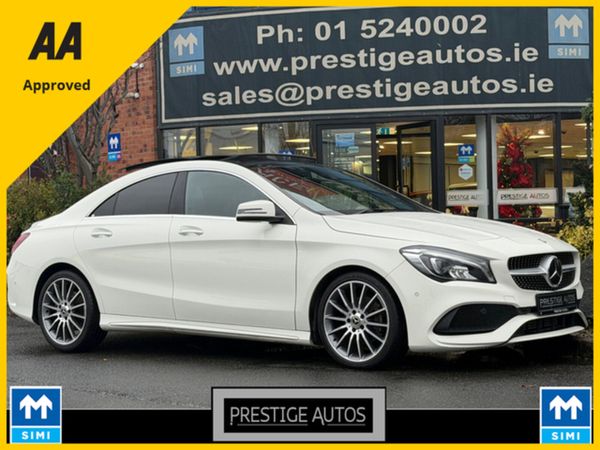 Mercedes-Benz CLA Coupe, Petrol, 2017, White